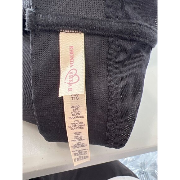 Rhonda Shear 2 Pack Molded Cup Bra with Wrap Back Size 2X Black Beige 668.5 - Picture 4 of 9